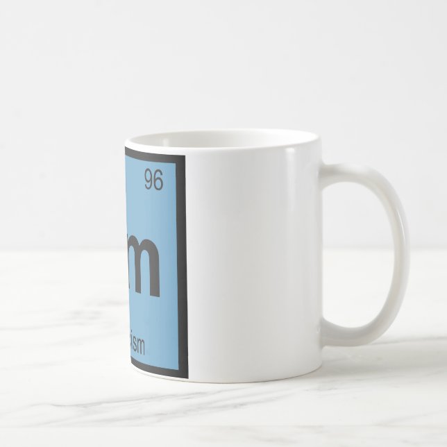 Cm - Kynism Filosofi Kemisymbol Kaffemugg (Höger)