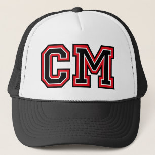 "CM" Monogram Keps