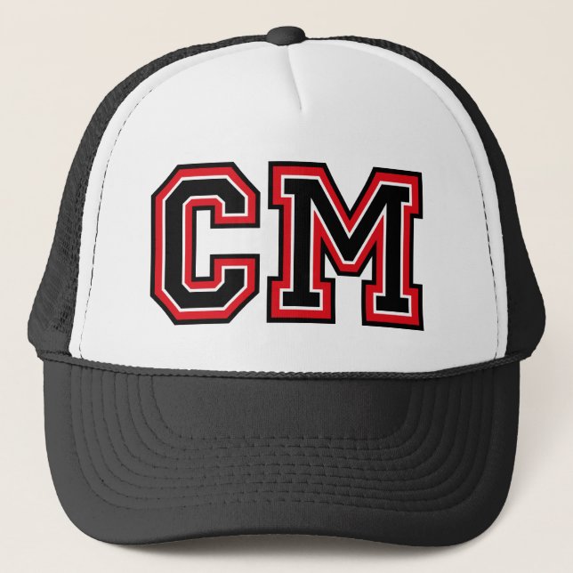 "CM" Monogram Keps (Framsida)