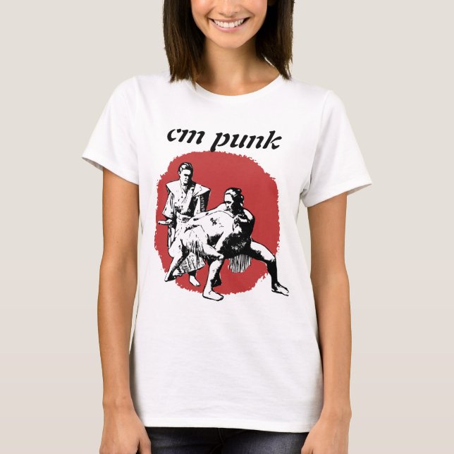 cm punk abortion shirt t (Framsida)