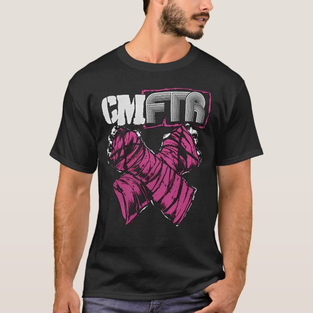Cm Punk Ftr Cmftr T Shirt (Framsida)