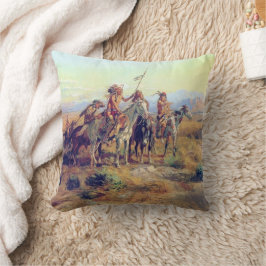 CM Russell the Scouts Fine Art Pillow Kudde