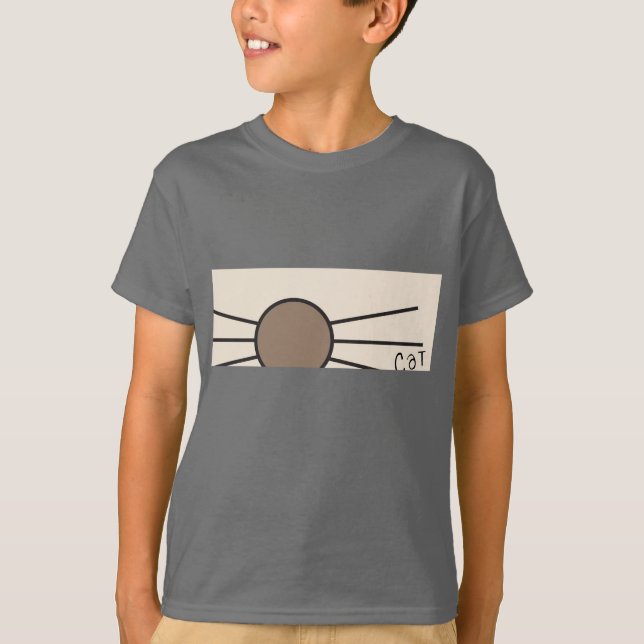 CM Whiskers Logotyp T-Shirt (Framsida)