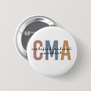 CMA Auktoriserad Medical Assistant Knapp