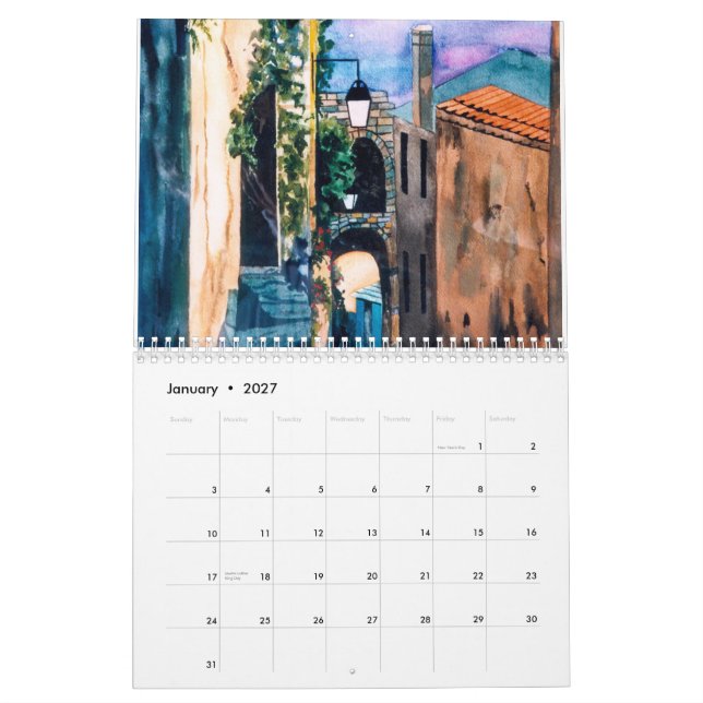 CMCarlson äventyrar i resande kalender (Jan 2027)