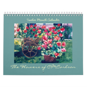 CMCarlson blommar kalendern Kalender