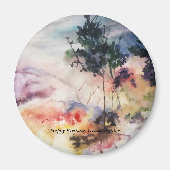 CMCarlson Misty Mountains Magnet (Framsidan)