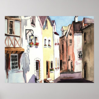 CMCarlson Spanska Abodes Poster