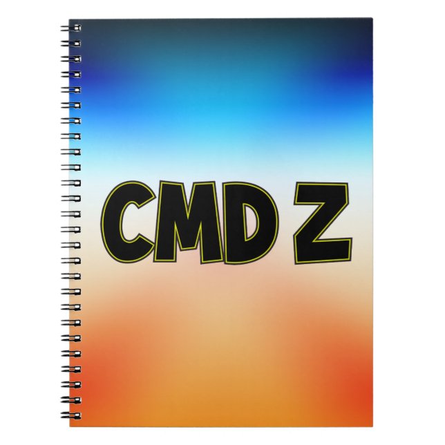 CMD Z ANTECKNINGSBOK (Framsidan)
