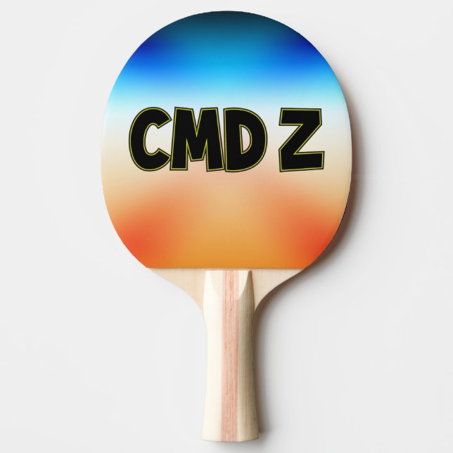 CMD Z PINGISRACKET (Framsidan)