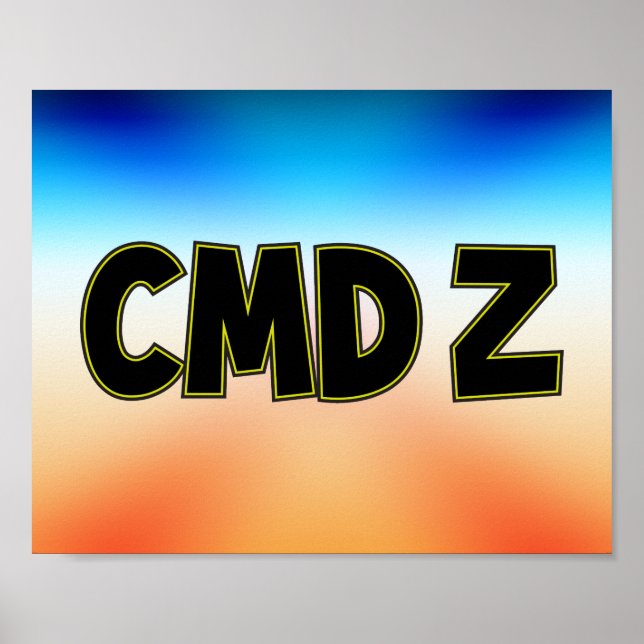 CMD Z POSTER (Framsidan)