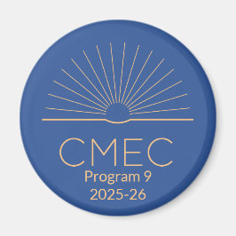 CMEC Fridge Magnet - Program 9