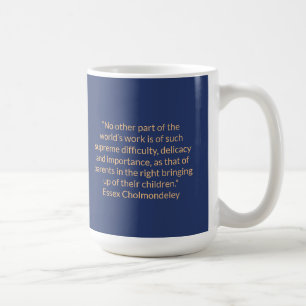 CMEC-kaffe Mugg - 15 oz, flotta med persika