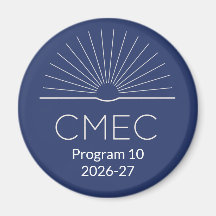CMEC Kylskåpsmagnet - Program 10