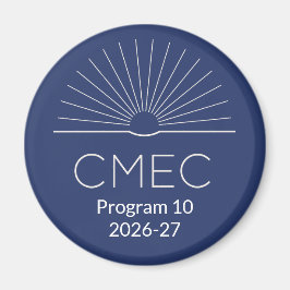 CMEC Kylskåpsmagnet - Program 10