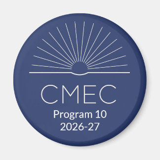 CMEC Kylskåpsmagnet - Program 10