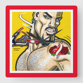 C'mere! Fyrkantig Klocka