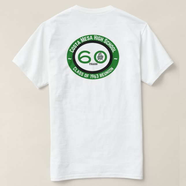 CMHS '63 Reunion T-shirt (Design baksida)