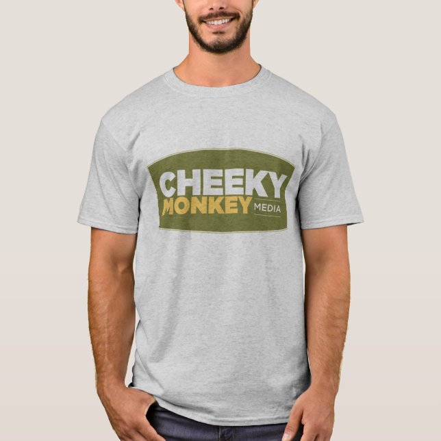 CMM mörklogotyp Tee (Framsida)