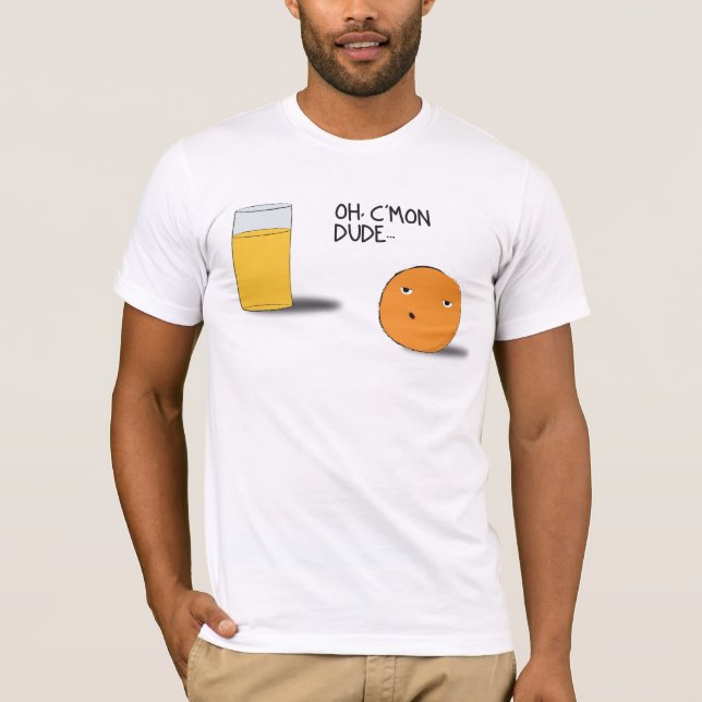 c'mon dude tee shirt (Framsida)