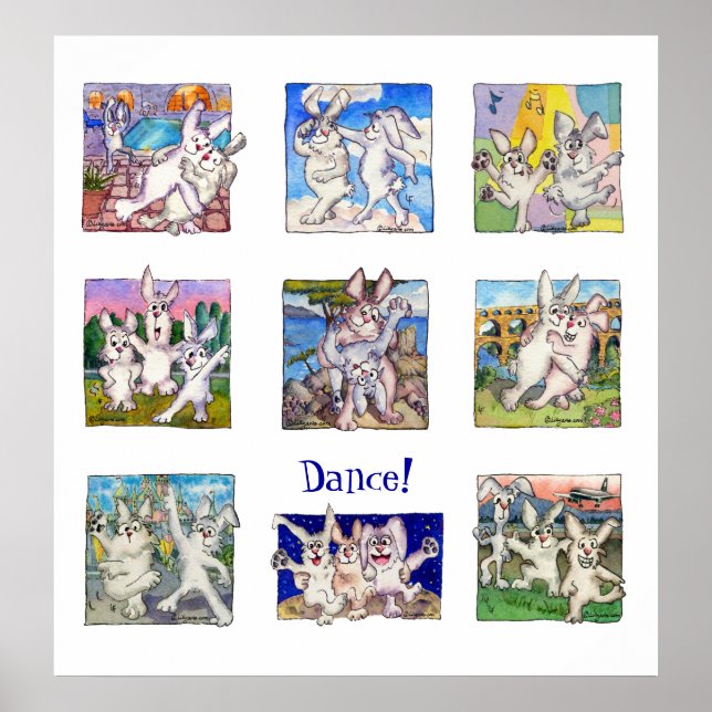 C'mon Låt oss Dance Poster Skriv ut (Framsidan)