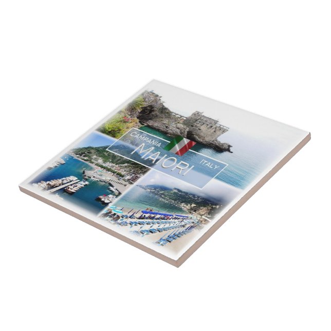 CMP012 MAIORI, Kampanien, Italien Kakelplatta (Sidan)