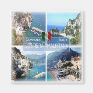 CMP025 AMALFI KUSTEN, Kampanien, Italien, Fridge Magnet