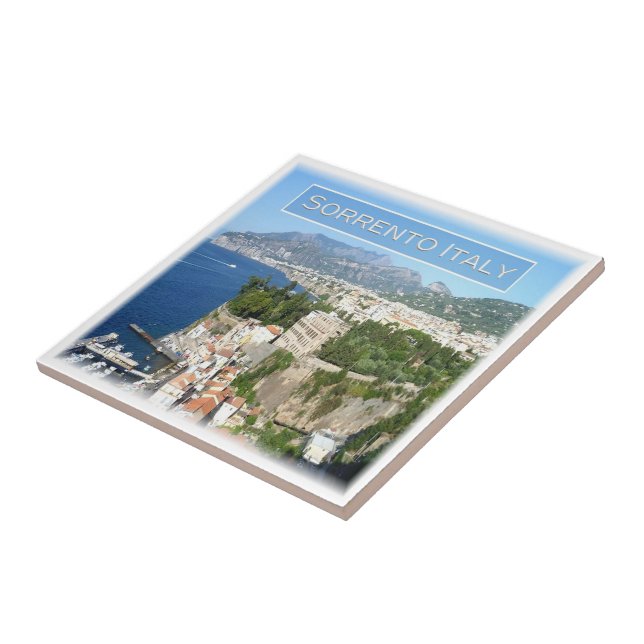 CMP031 SORRENTO, AMALFI KUSTEN, Italien Kakelplatta (Sidan)