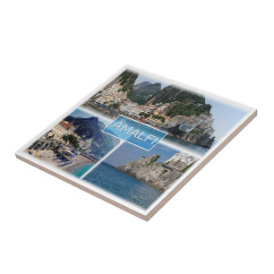 CMP034 AMALFI, Kampanien, Italien Kakelplatta