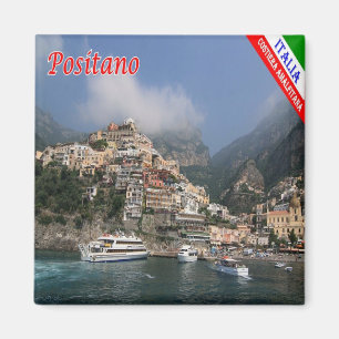 CMP038 POSITANO, AMALFI KUSTEN, Italien, Fridge Magnet