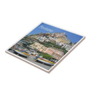 CMP041 POSITANO, AMALFI KUSTEN, Italien Kakelplatta