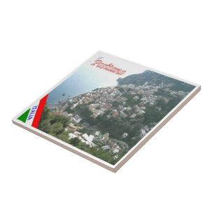 CMP045 POSITANO, AMALFI KUSTEN, Italien Kakelplatta