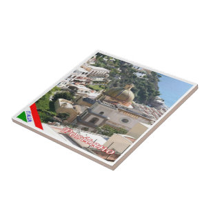 CMP046 POSITANO, AMALFI KUSTEN, Italien Kakelplatta