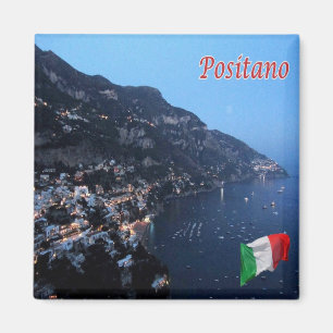 CMP047 POSITANO, AMALFI KUSTEN, Italien, Fridge Magnet