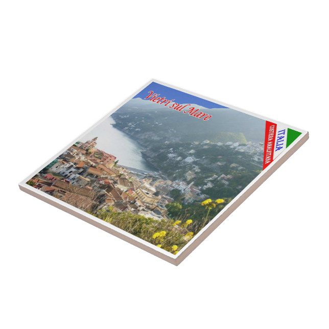 CMP095 AMALFI KUSTEN, Vietnam, Italien Kakelplatta (Sidan)