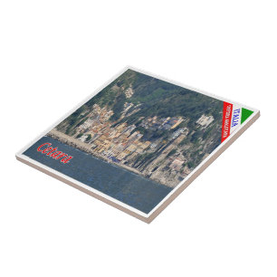 CMP112 AMALFI KUSTEN, CETARA, Italien Kakelplatta