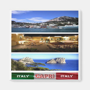 CMP114 CAPRI - Mosaic - Italien - Fridge Magnet
