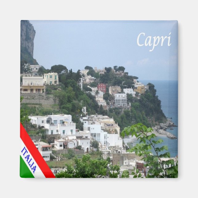 CMP118 CAPRI, Kampanien, Italien, Fridge Magnet (Framsidan)