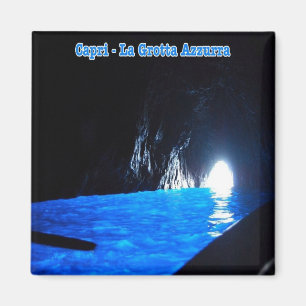 CMP125 CAPRI - Italien Blue Grotto - Fridge Magnet