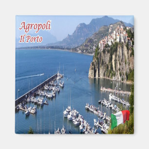 CMP129 AGROPOLI - SALERNO - Port - Fridge Magnet