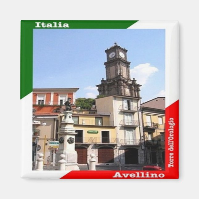 CMP144 AVELLINO, Italien, Fridge Magnet (Framsidan)