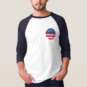 CMS 3/4 Sleeve Baseball Jersey för honom T Shirt