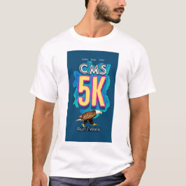 CMS 5K Springa/Walk, händelseförskjutning T Shirt