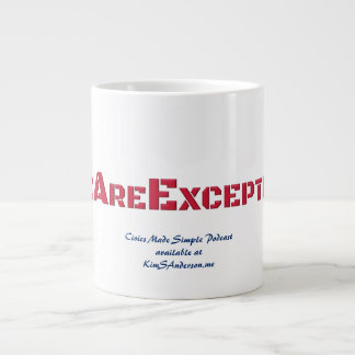 CMS Coffee Mugg Jumbo storlekare Jumbo Mugg