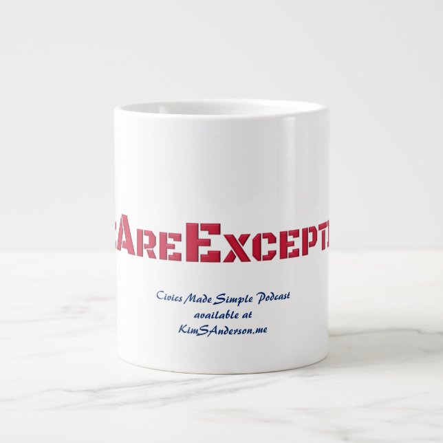 CMS Coffee Mugg Jumbo storlekare Jumbo Mugg (Framsidan)