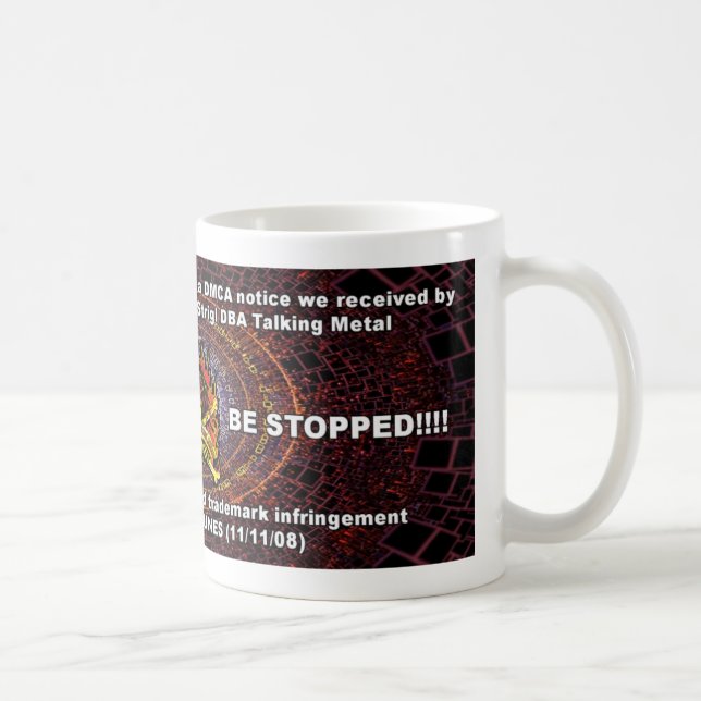 Cmsen kan inte vara den stoppade kaffemuggen kaffemugg (Höger)
