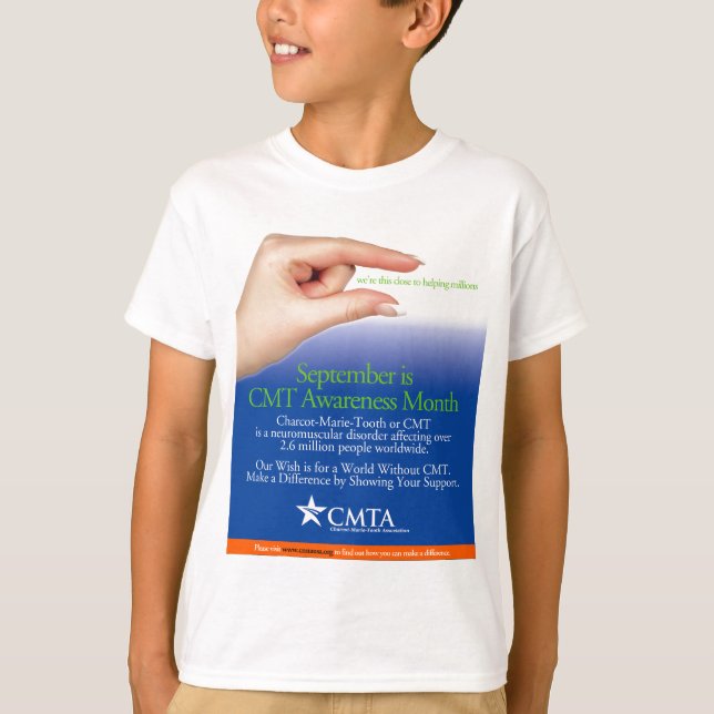 CMTA-medvetenhet 2013 t-skjortor Tee Shirt (Framsida)