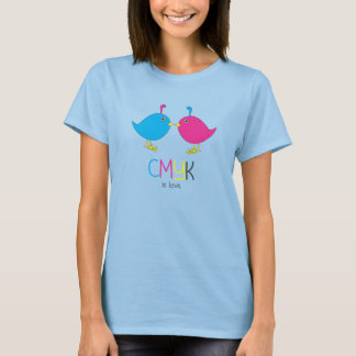 CMYK Birds Tee Shirt
