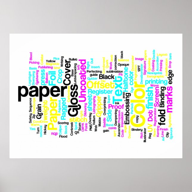 CMYK Designers Poster (Framsidan)