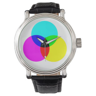 CMYK Färg Armbandsur